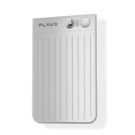 Plaud Note AI voice recorder in silver, featuring Dual Engine button for call recording and AI note-taking.
