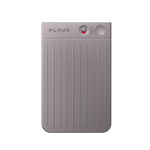 Plaud Note AI voice recorder, silver-gray design with Dual Engine button, ideal for AI note-taking and call recording.
