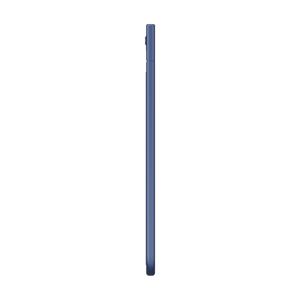 Plaud Note AI recorder, side view, slim blue design, for AI note-taking and call recording
